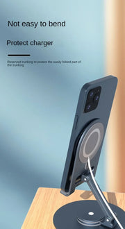 Desktop Cell Phone Stand Lifting and Folding