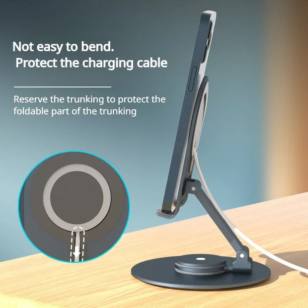 Desktop Cell Phone Stand Lifting and Folding