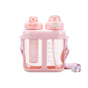 Straw Cup with Dual Compartments