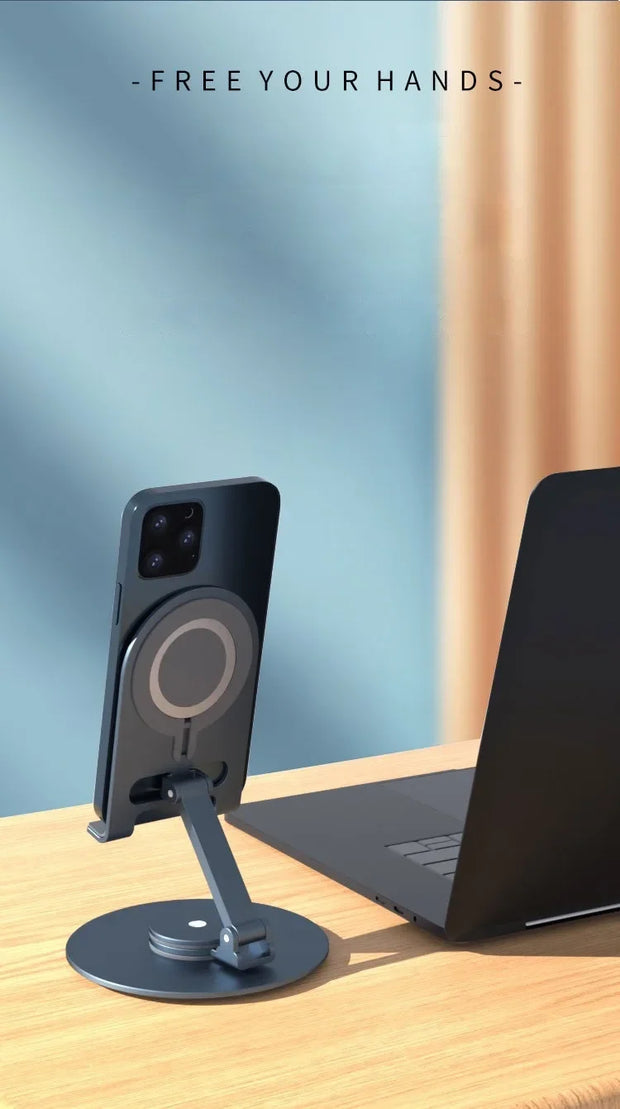 Desktop Cell Phone Stand Lifting and Folding
