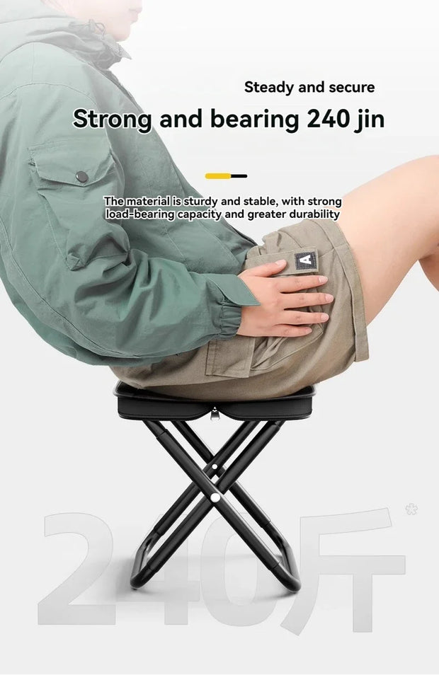 Outdoor Folding Chairs, Picnic Camping Chairs, Small Horse Fishing Stools, Portable Folding Stools, Art Student Sketching Chairs