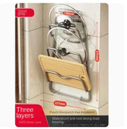 Free Kitchen Rack Multi-Functional Household Storage
