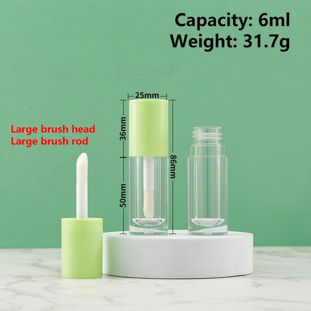 Empty Lip Gloss Tube Plastic Refillable Bottles