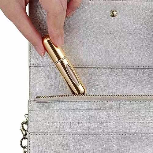 Mini Cute Refillable Travel Aluminum 5ml 8ml Parfum Hot Sell Perfume Spray Atomizer Bottle Factory direct wholesale