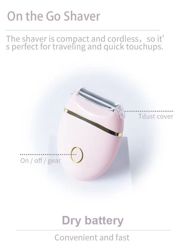 Mini Dry Lady Shaver And Trimmer