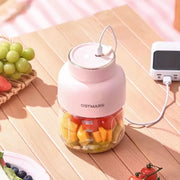 800ML Portable Juicer Fruit Smoothie Electric Wireless Mixer  Juice Cup USB Rechargeable Smoothie Juicer Cup